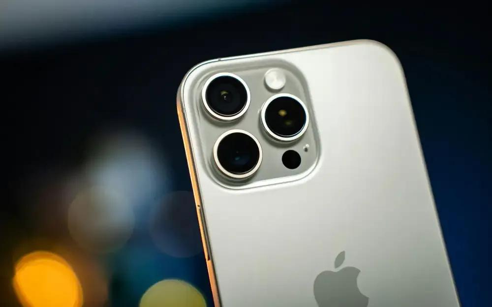 iPhone internal components showing battery